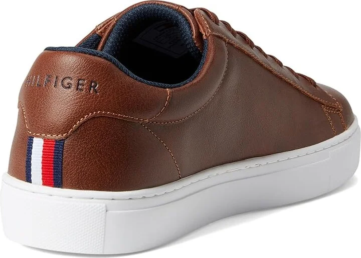 Tommy Hilfiger Brecon Men's Shoes Cognac : 7 D - Medium, Textile/Synthetic - Image 4