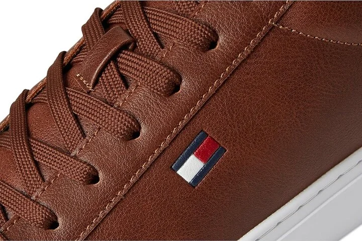 Tommy Hilfiger Brecon Men's Shoes Cognac : 7 D - Medium, Textile/Synthetic - Image 7