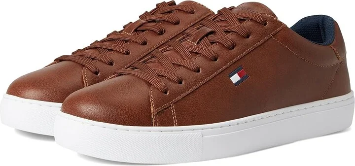 Tommy Hilfiger Brecon Men's Shoes Cognac : 7 D - Medium, Textile/Synthetic