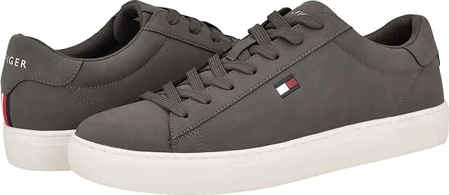 Tommy Hilfiger Brecon Men's Shoes Grey : 8 D - Medium, Textile/Synthetic