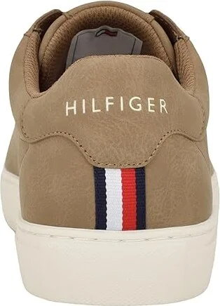 Tommy Hilfiger Brecon Men's Shoes Taupe : 9 D - Medium, Textile/Synthetic - Image 4