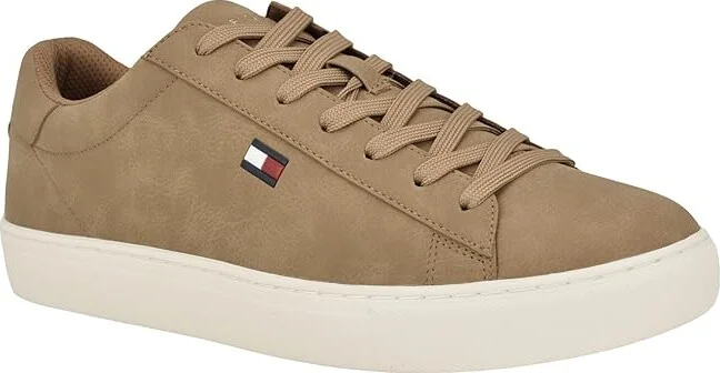 Tommy Hilfiger Brecon Men's Shoes Taupe : 9 D - Medium, Textile/Synthetic - Image 5