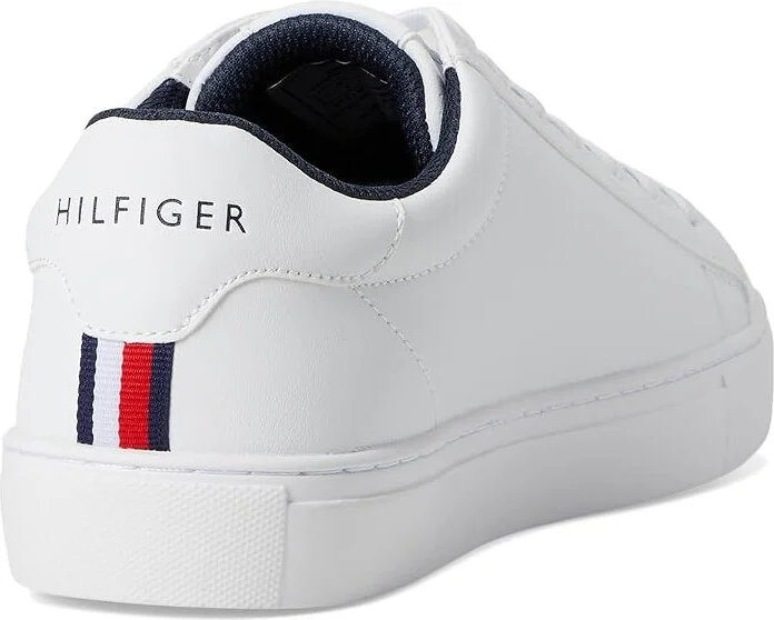 Tommy Hilfiger Brecon Men's Shoes White : 7 D - Medium, Textile/Synthetic - Image 4