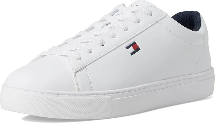 Tommy Hilfiger Brecon Men's Shoes White : 7 D - Medium, Textile/Synthetic - Image 5