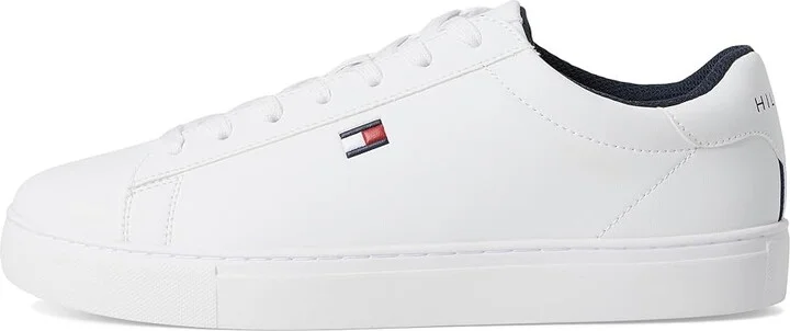 Tommy Hilfiger Brecon Men's Shoes White : 7 D - Medium, Textile/Synthetic - Image 6