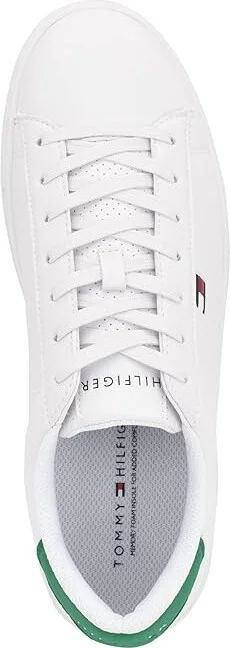 Tommy Hilfiger Brecon3 Men's Shoes White/Green : 7 D - Medium, Synthetic - Image 2
