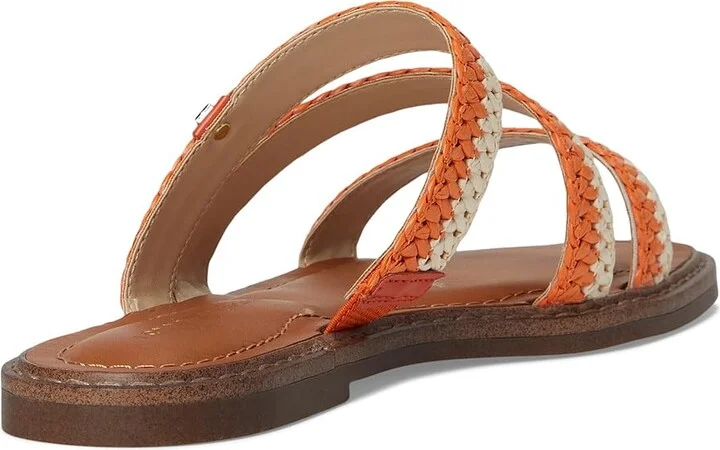 Tommy Hilfiger Brelyn Women's Dress Sandals Orange : 8.5 M, Polyester - Image 4