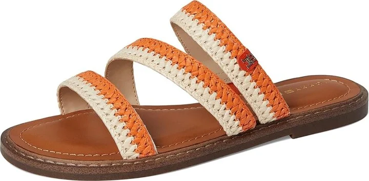 Tommy Hilfiger Brelyn Women's Dress Sandals Orange : 8.5 M, Polyester - Image 5