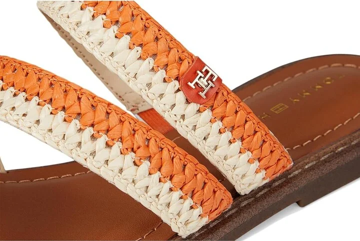 Tommy Hilfiger Brelyn Women's Dress Sandals Orange : 8.5 M, Polyester - Image 7