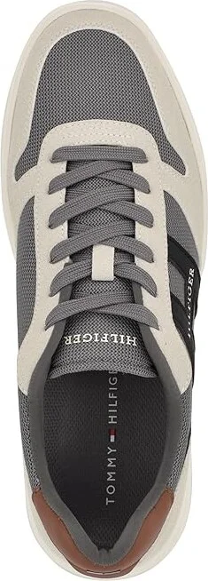 Tommy Hilfiger Cetus Men's Shoes Grey : 7 M, Leather - Image 2