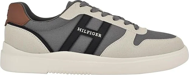 Tommy Hilfiger Cetus Men's Shoes Grey : 7 M, Leather - Image 5
