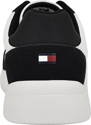 Tommy Hilfiger Chafik Men's Shoes Black/White : 13 D - Medium, Suede - Image 4
