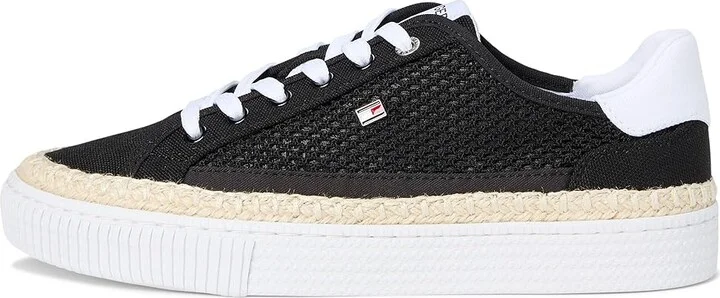 Tommy Hilfiger Chirley Women's Shoes Black : 5.5 M, Canvas - Image 6