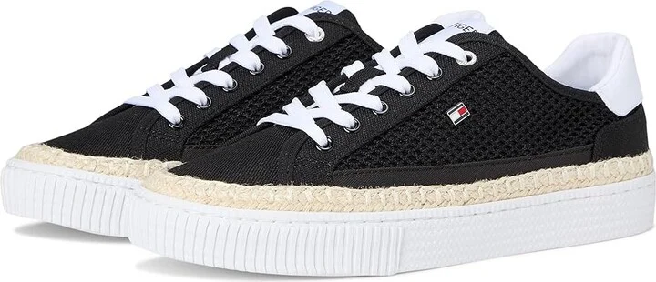 Tommy Hilfiger Chirley Women's Shoes Black : 5.5 M, Canvas