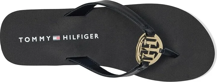Tommy Hilfiger Crelina Women's Dress Sandals Black : 9 M, Synthetic - Image 2