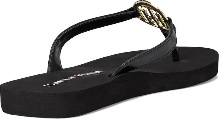 Tommy Hilfiger Crelina Women's Dress Sandals Black : 9 M, Synthetic - Image 4