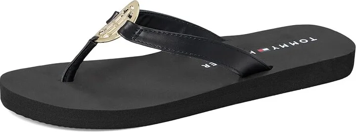 Tommy Hilfiger Crelina Women's Dress Sandals Black : 9 M, Synthetic - Image 5
