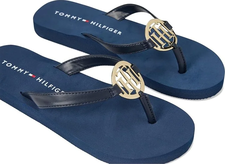 Tommy Hilfiger Crelina Women's Dress Sandals Blue : 5 M, Synthetic - Image 7