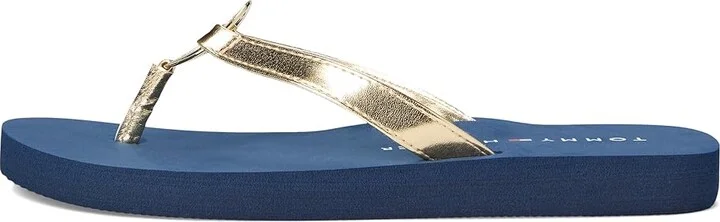 Tommy Hilfiger Crelina Women's Dress Sandals Gold : 10 M, Synthetic - Image 6