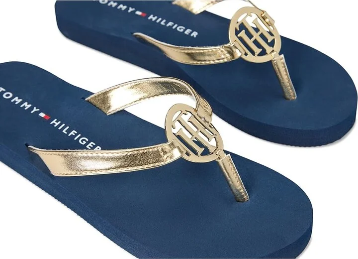 Tommy Hilfiger Crelina Women's Dress Sandals Gold : 10 M, Synthetic - Image 7