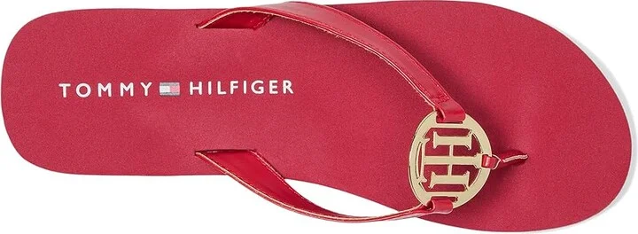 Tommy Hilfiger Crelina Women's Dress Sandals Red : 10 M, Synthetic - Image 2