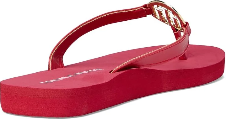 Tommy Hilfiger Crelina Women's Dress Sandals Red : 10 M, Synthetic - Image 4