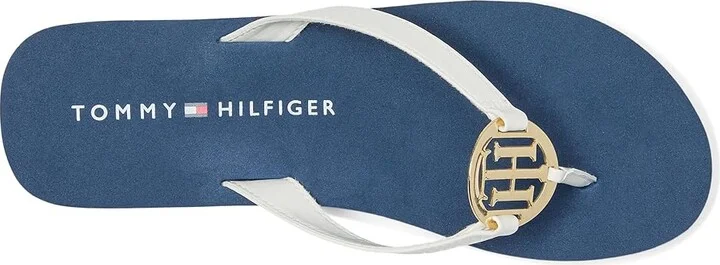 Tommy Hilfiger Crelina Women's Dress Sandals White : 7 M, Synthetic - Image 2