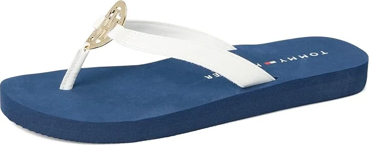 Tommy Hilfiger Crelina Women's Dress Sandals White : 7 M, Synthetic - Image 5