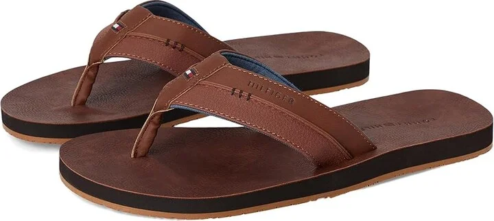 Tommy Hilfiger Davidson Men's Shoes Tan : 7 D - Medium, Synthetic