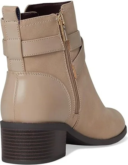 Tommy Hilfiger Dazni Women's Boots Light Glazie : 6.5 M, Leather/Rubber/Textile - Image 4