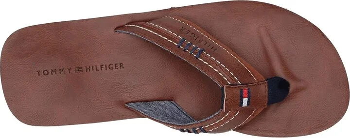 Tommy Hilfiger Destino Men's Shoes Cognac : 7 D - Medium, Synthetic - Image 3
