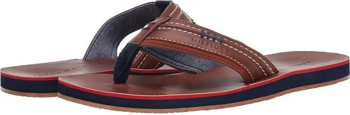 Tommy Hilfiger Destino Men's Shoes Cognac : 7 D - Medium, Synthetic