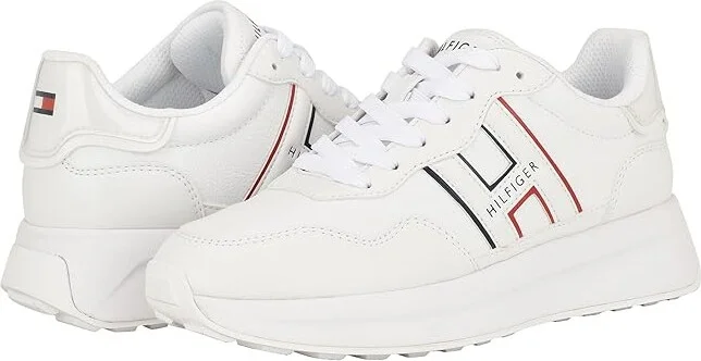 Tommy Hilfiger Dhante Women's Shoes White : 10 M, Synthetic