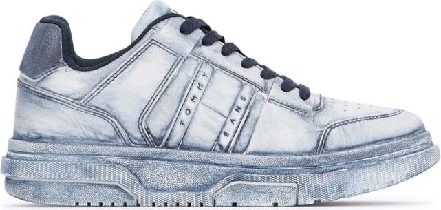 Tommy Hilfiger Dip-Dye Effect Low-Top Sneakers