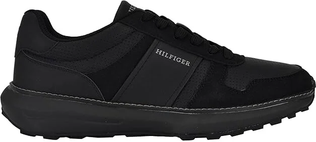 Tommy Hilfiger Edman Men's Shoes Black/Black : 13 D - Medium, Rubber/Suede - Image 6