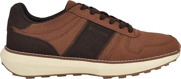 Tommy Hilfiger Edman Men's Shoes Cognac/Dark Brown : 10 D - Medium, Rubber/Suede - Image 6