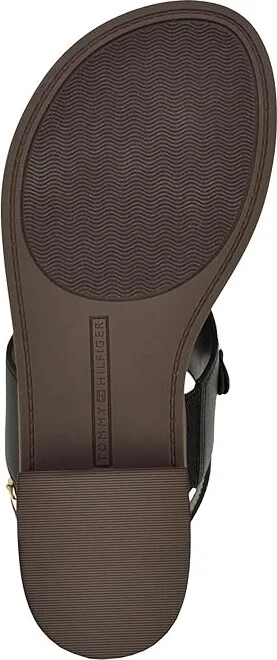 Tommy Hilfiger Ezmeai Women's Sandals Black : 6.5 M, Rubber - Image 3