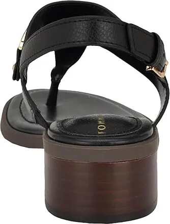 Tommy Hilfiger Ezmeai Women's Sandals Black : 6.5 M, Rubber - Image 4