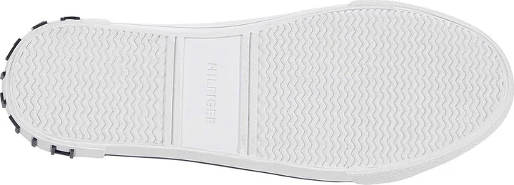 Tommy Hilfiger Fauna Women's Shoes White/Signature : 5.5 B - Medium, Synthetic/Textile - Image 3