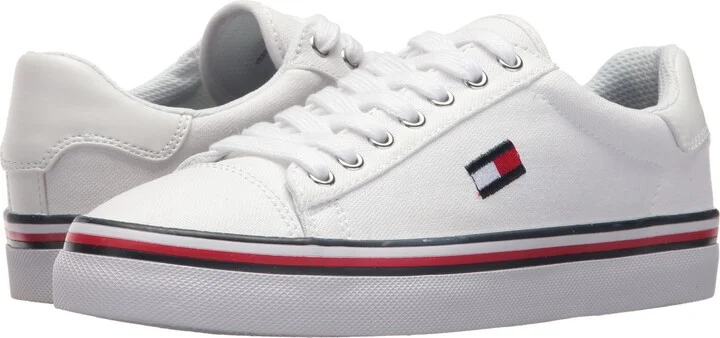 Tommy Hilfiger Fressian White Multi Fabric 5.5 B (M)