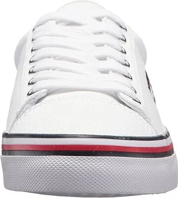 Tommy Hilfiger Fressian Women's Shoes White Fabric : 9.5 B - Medium, Textile - Image 6