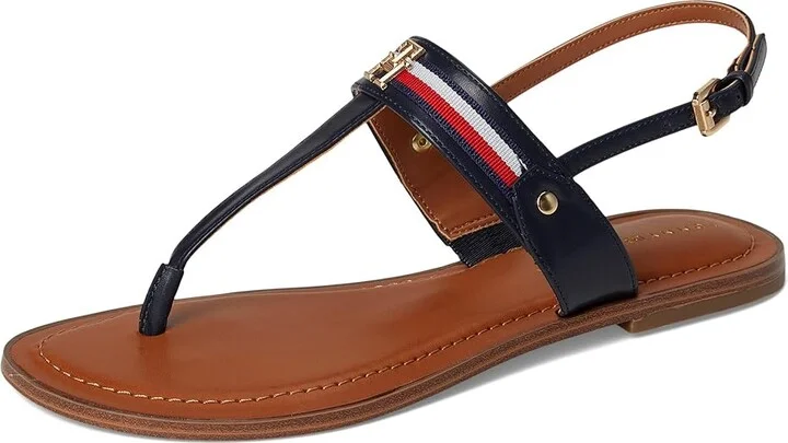 Tommy Hilfiger Gabry Women's Dress Sandals Blue : 6.5 M, Leather - Image 5