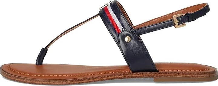 Tommy Hilfiger Gabry Women's Dress Sandals Blue : 6.5 M, Leather - Image 6
