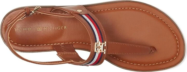 Tommy Hilfiger Gabry Women's Dress Sandals Brown : 8.5 M, Leather - Image 2
