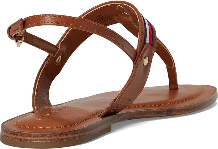 Tommy Hilfiger Gabry Women's Dress Sandals Brown : 8.5 M, Leather - Image 4