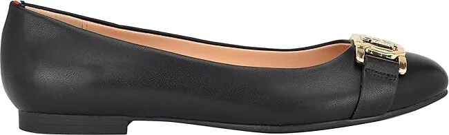 Tommy Hilfiger Gallyne Women's Flat Shoes Black : 6.5 M, Synthetic - Image 4