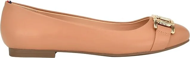 Tommy Hilfiger Gallyne Women's Flat Shoes Caramel : 6 M, Synthetic - Image 5