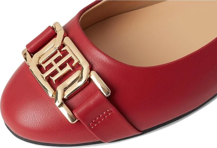 Tommy Hilfiger Gallyne Women's Flat Shoes Red : 6.5 M, Synthetic - Image 7