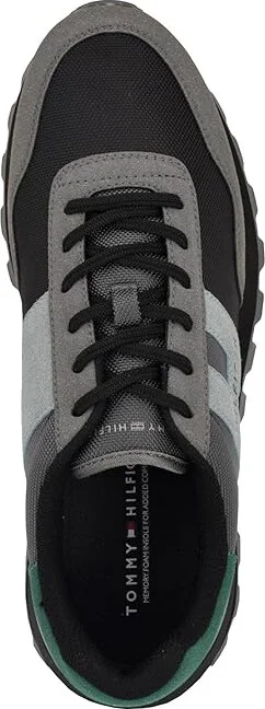 Tommy Hilfiger Gani Men's Shoes Grey/Black : 8 M, Polyester - Image 2
