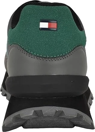 Tommy Hilfiger Gani Men's Shoes Grey/Black : 8 M, Polyester - Image 4